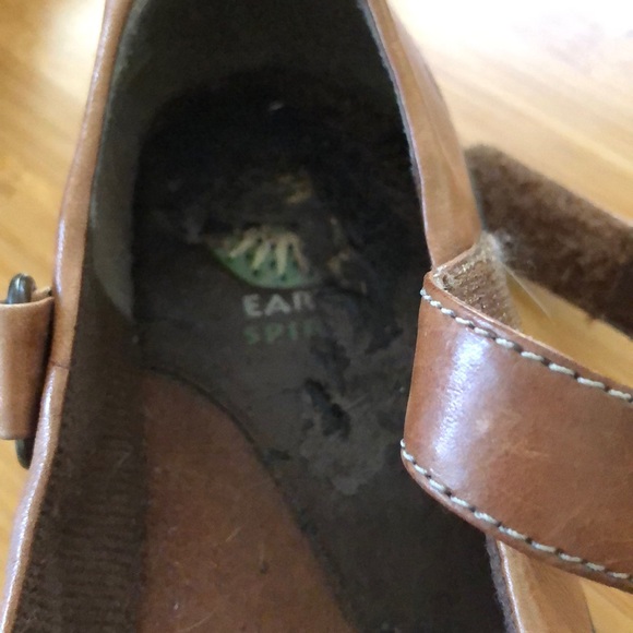 Earth Shoes Brown Maryjanes Size 7 1/2 - Picture 8 of 11